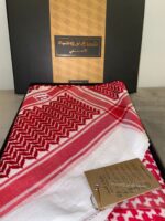 ⁦شماغ بروجيه الاصلي فيجن-1 - أحمر⁩ - الصورة ⁦5⁩