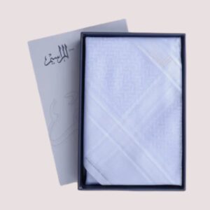 شماغ المراسيم أبيض