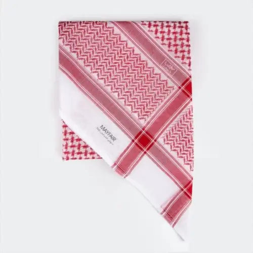 شماغ البسام ماي فير-أحمر