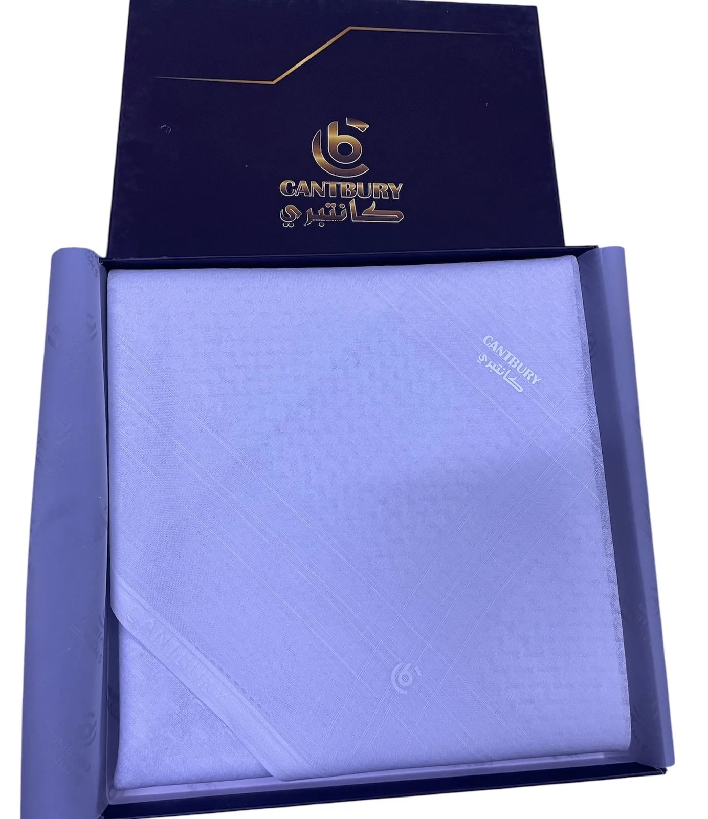 20de0205-76eb-46f2-8a90-8ce1616d51bc شماغ كانتبري أبيض - الصورة 1