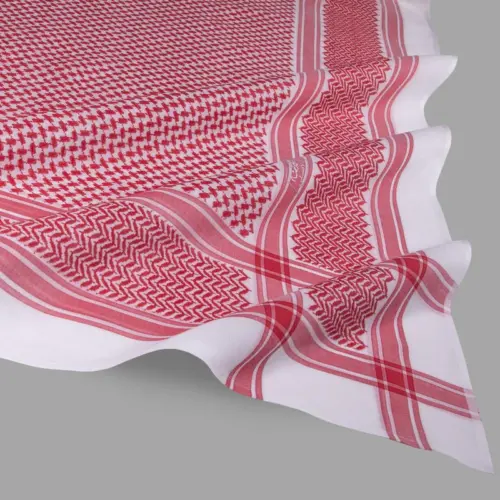 شماغ البسام بصمة احمر