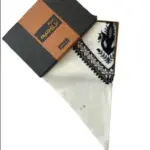 غترة  مطرز بروجيه بيج شتوي -1