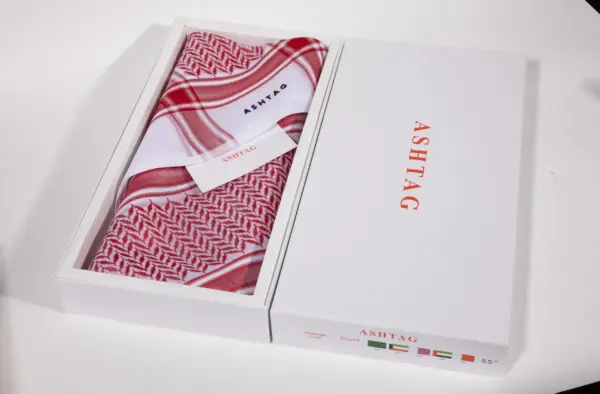 شماغ اشتاق احمر ( A33R )