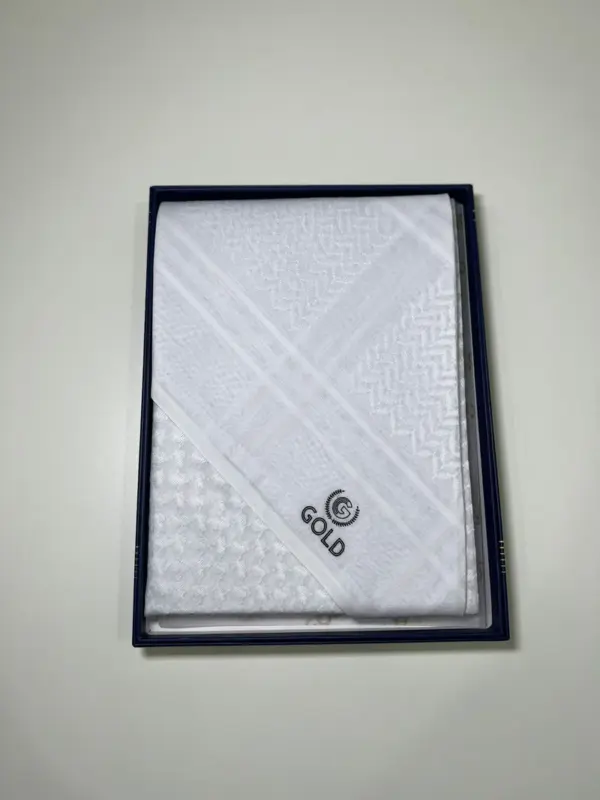 شماغ GOLD أبيض