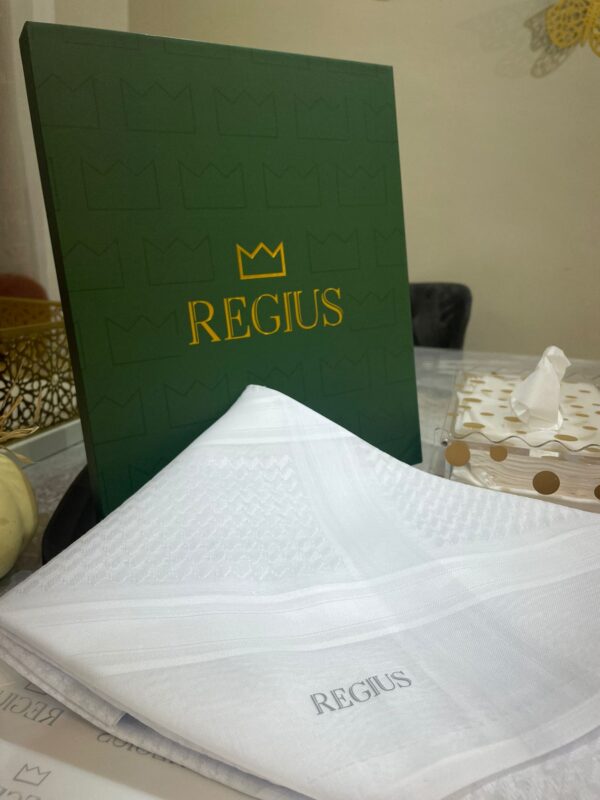 شماغ regius -  أبيض