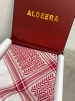 ⁦شماغ الديرة R1 -  أحمر⁩ - الصورة ⁦2⁩