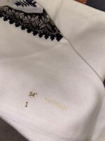 ⁦غترة  مطرز بروجيه بيج شتوي -1⁩ - الصورة ⁦10⁩