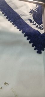 غترة  مطرز بروجيه بيج شتوي -2 - Image 5