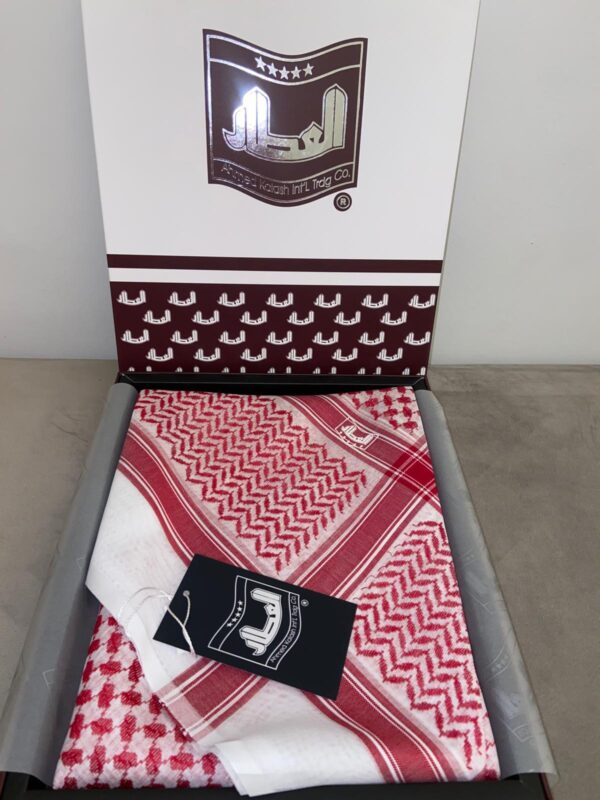 شماغ العطار خمس نجوم -  أحمر