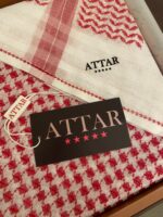 ⁦شماغ العطار خمس نجوم -  أحمر R190⁩ - الصورة ⁦5⁩