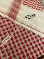 ⁦شماغ العطار خمس نجوم -  أحمر R190⁩ - الصورة ⁦7⁩