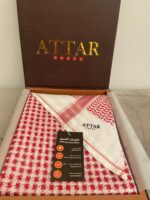 ⁦شماغ العطار خمس نجوم -  أحمر R190⁩ - الصورة ⁦6⁩