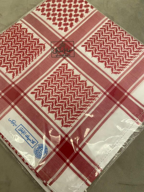 شماخ ملكي انجليزي أصلي - أحمر