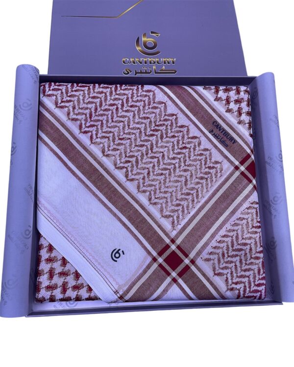 شماغ كانتبري أحمر