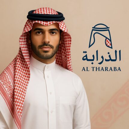 شماغ الذرابة - أحمر