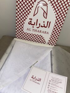 ⁦غترة الذرابة - عنوان الأناقة - بيضاء - SUPER DELUXE JAPAN⁩ - الصورة ⁦5⁩